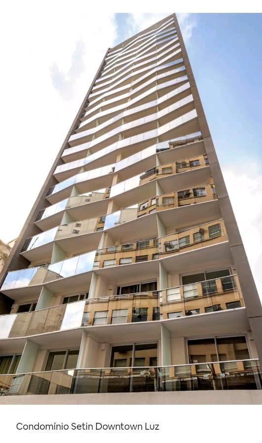 Setin Luz Apt 210 Centro De Sao Paulo - 100 Metros Da Estacao Luz De Metro Bagian luar foto